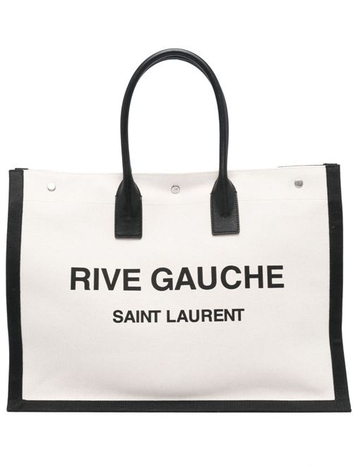 borsa tote Rive Gauche Large in canvas SAINT LAURENT | 509415FAAVU9083